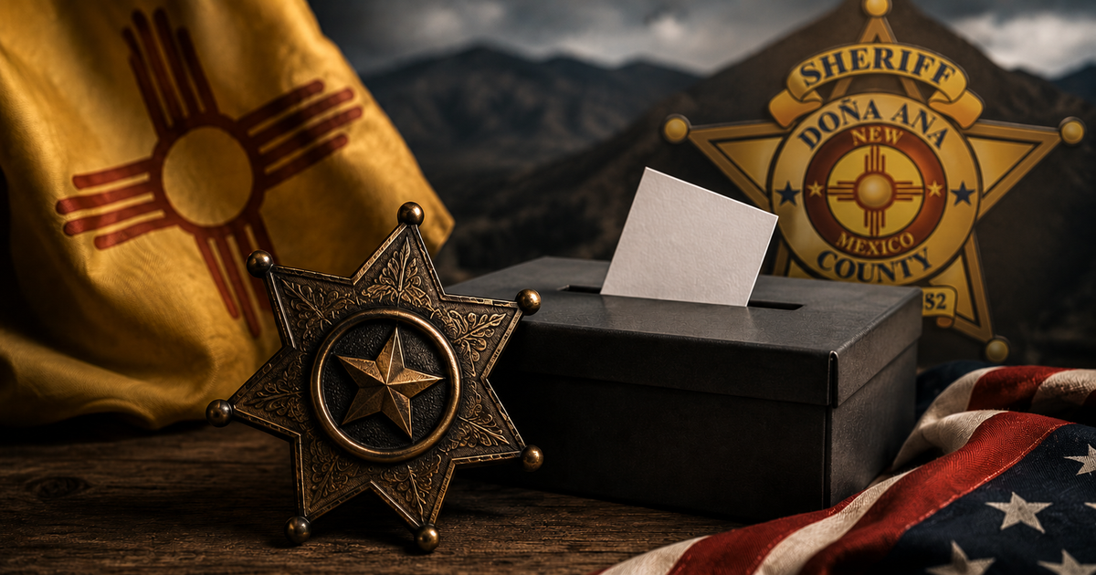 Who’s running for Doña Ana County Sheriff on the Republican ballot in the June 2026 primary election?
