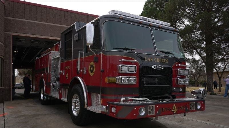 Las Cruces firefighters extinguish early morning structure fire on El Camino Real
