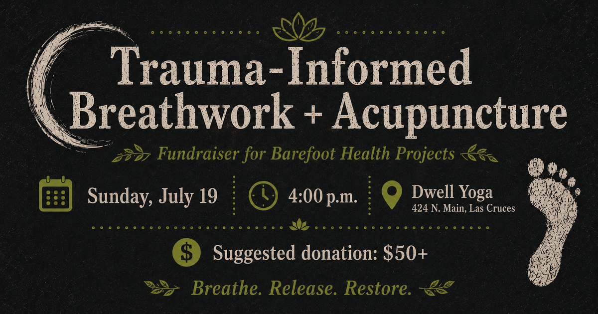 Breathwork and acupuncture fundraiser planned for July 19 at Dwell Yoga