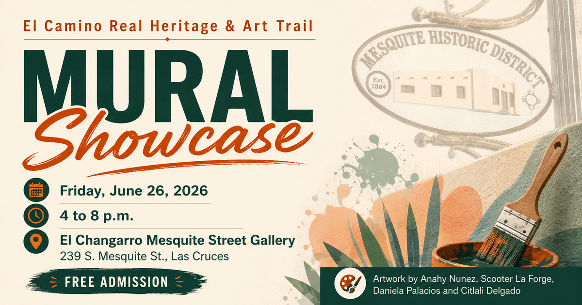 El Camino Real mural showcase set for June 26 in Las Cruces