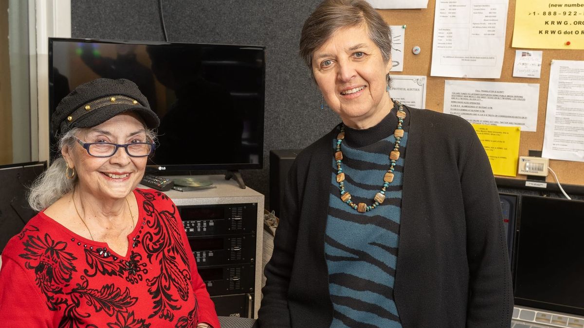 Two KRWG radio hosts mark 26 years on air
