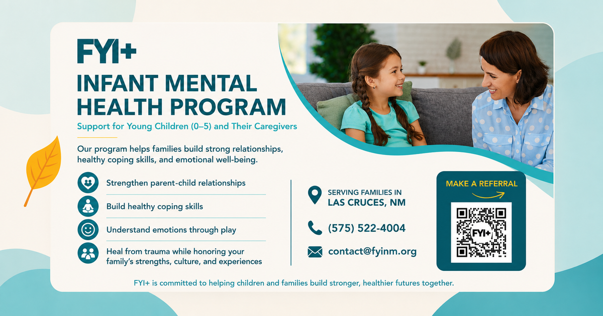 FYI+ infant mental health program offers support for young children, caregivers