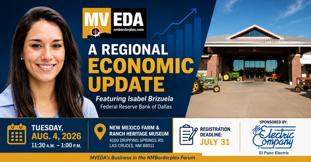 Dallas Fed economist to give regional economic update in Las Cruces