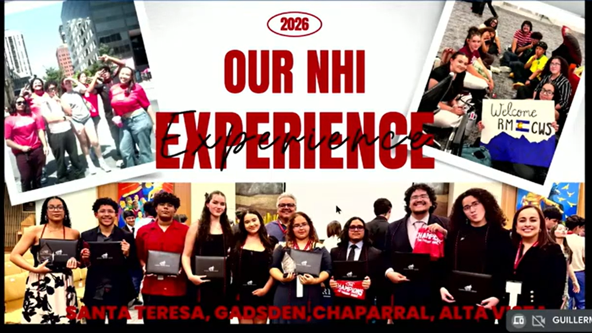 Nine GISD students return from national leadership program with college offers
