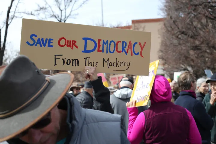 One dozen New Mexico cities to join nationwide ‘Hands Off’ protests