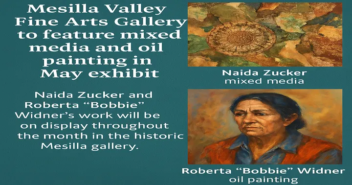 Mesilla Valley Fine Arts Gallery to feature mixed media and oil painting in May exhibit