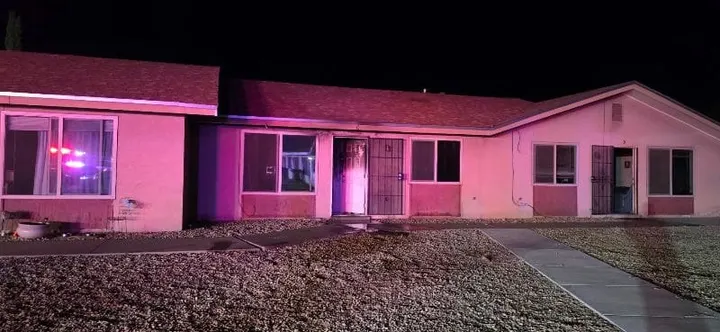 Firefighters responded to an apartment fire on Dartmouth Avenue in Las Cruces late Tuesday night.