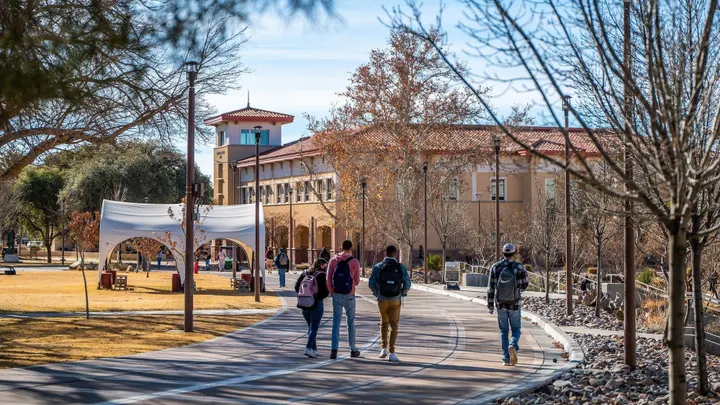 New Mexico State University campus in Las Cruces.