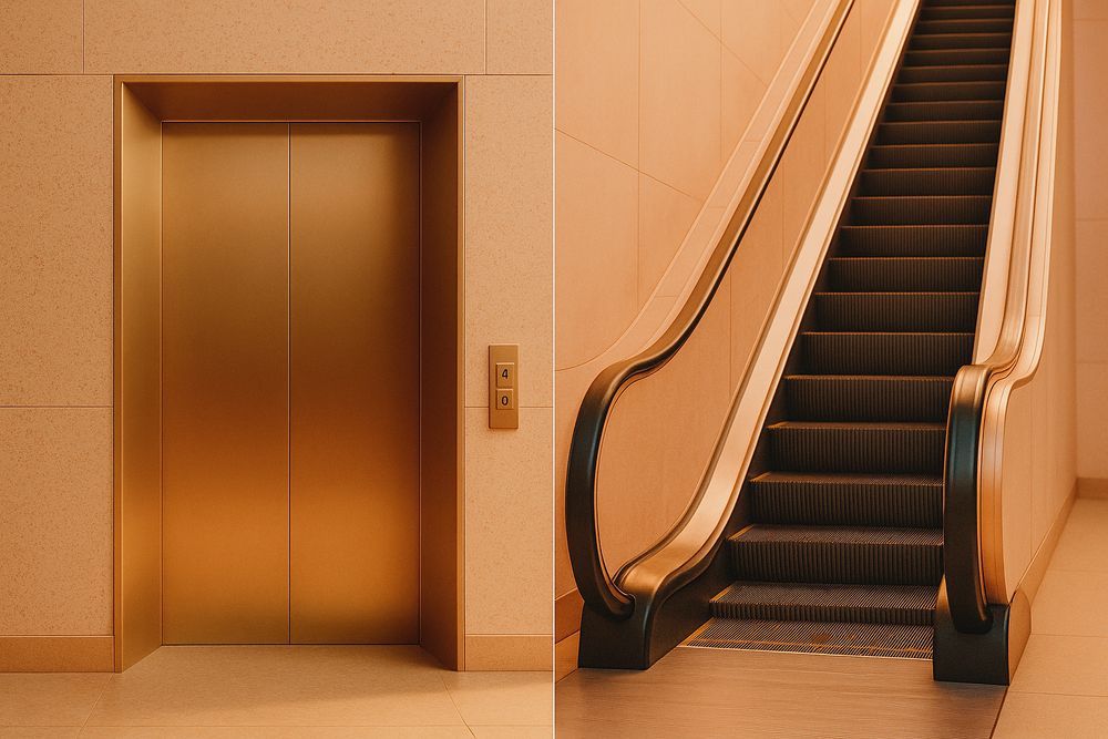 What's the Difference Between an Escalator & an Elevator? post image