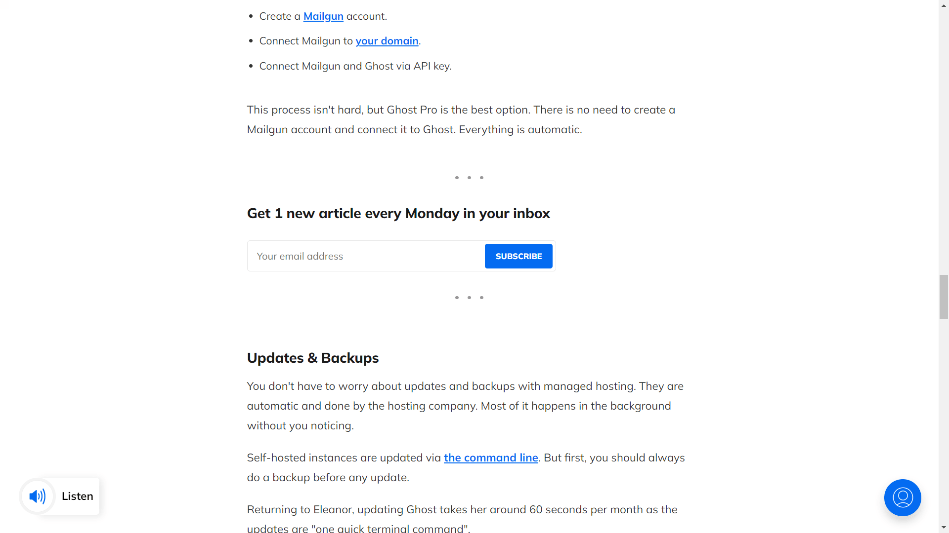 Sign-up form with the proper CSS style on The Stack Junction website.