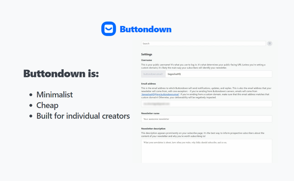 Buttondown review featured image. 