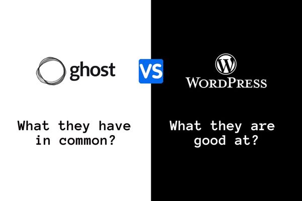 Ghost CMS and Wordpress. What they have in common? What they are good at?