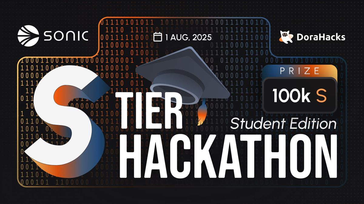 S Tier Hackathon: Student Edition — 100,000 S in Prizes