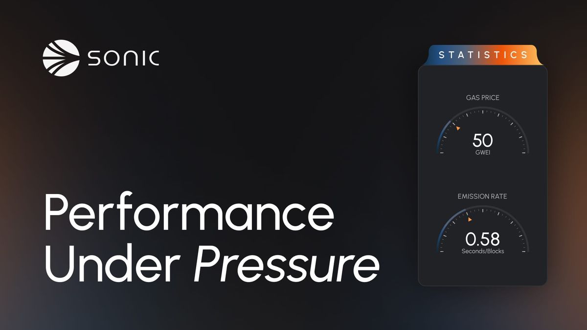 Sonic: Performance Under Pressure