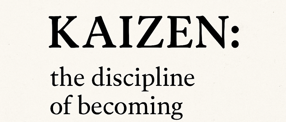 Why I Started The Kaizen Guild