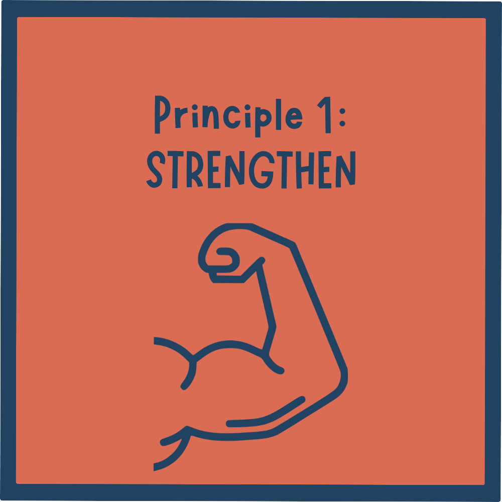 Principle 1: Strengthen