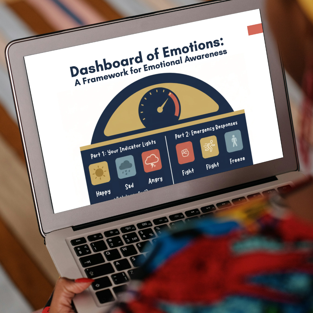 Dashboard of Emotions laptop preview