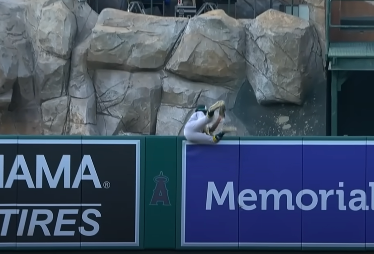 #33 Denzel Clarke's catch was instantly for the ages