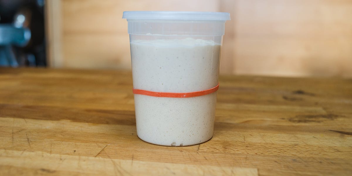Recipe: Care and Maintenance of a Sourdough Starter