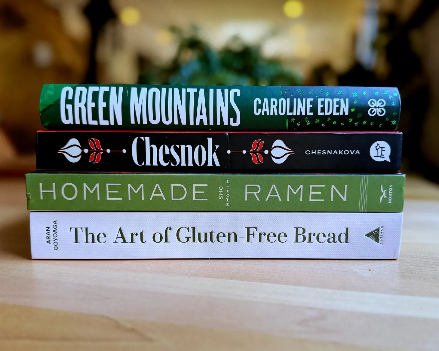 September Book Stack