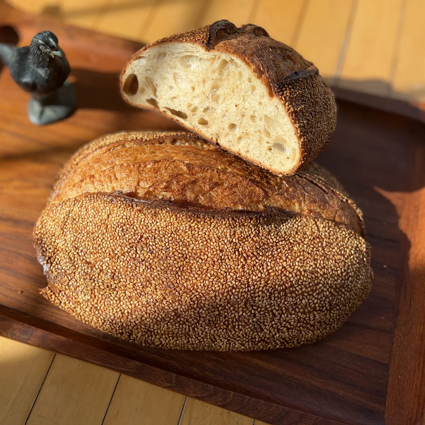 Sesame-Spelt Sourdough