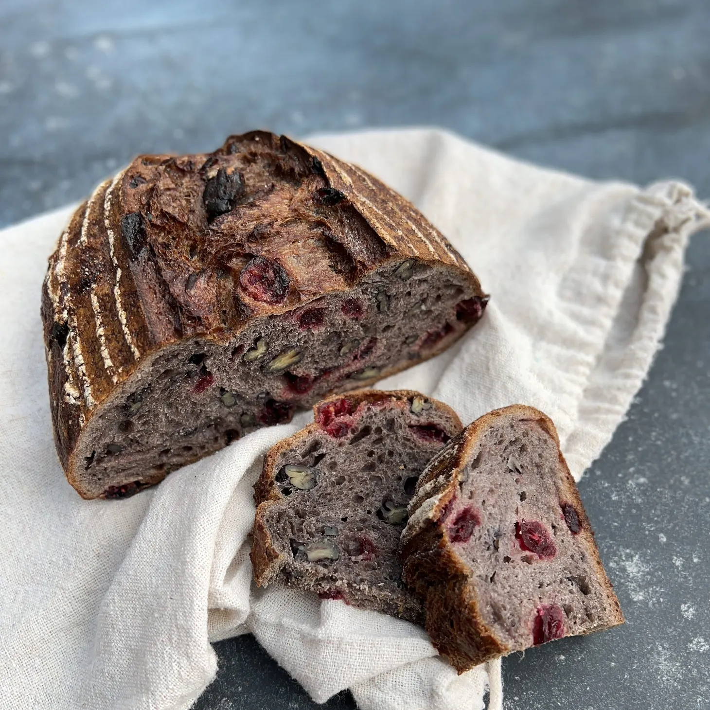Recipe: Cranberry-Pecan Sourdough