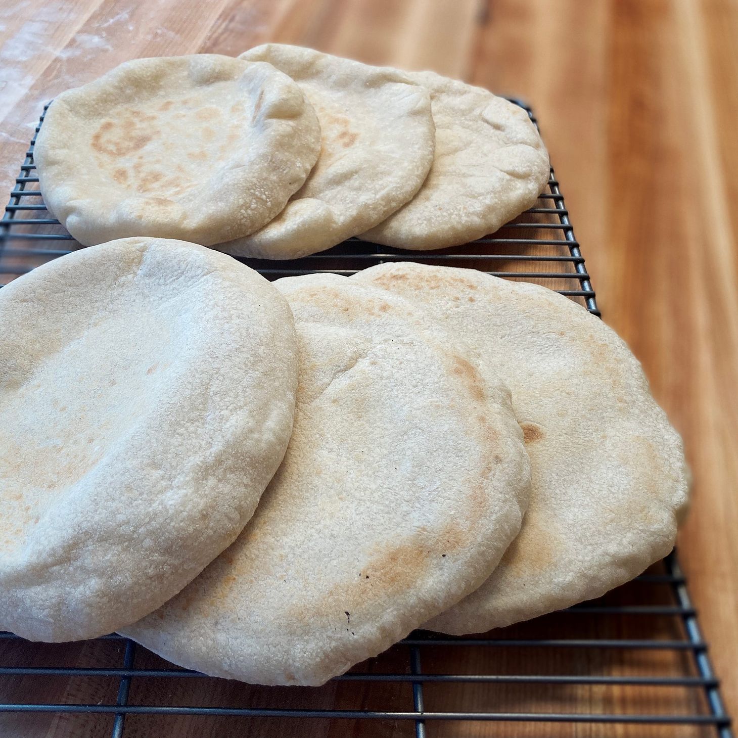 Subscriber Preview Recipe: Sourdough Pita