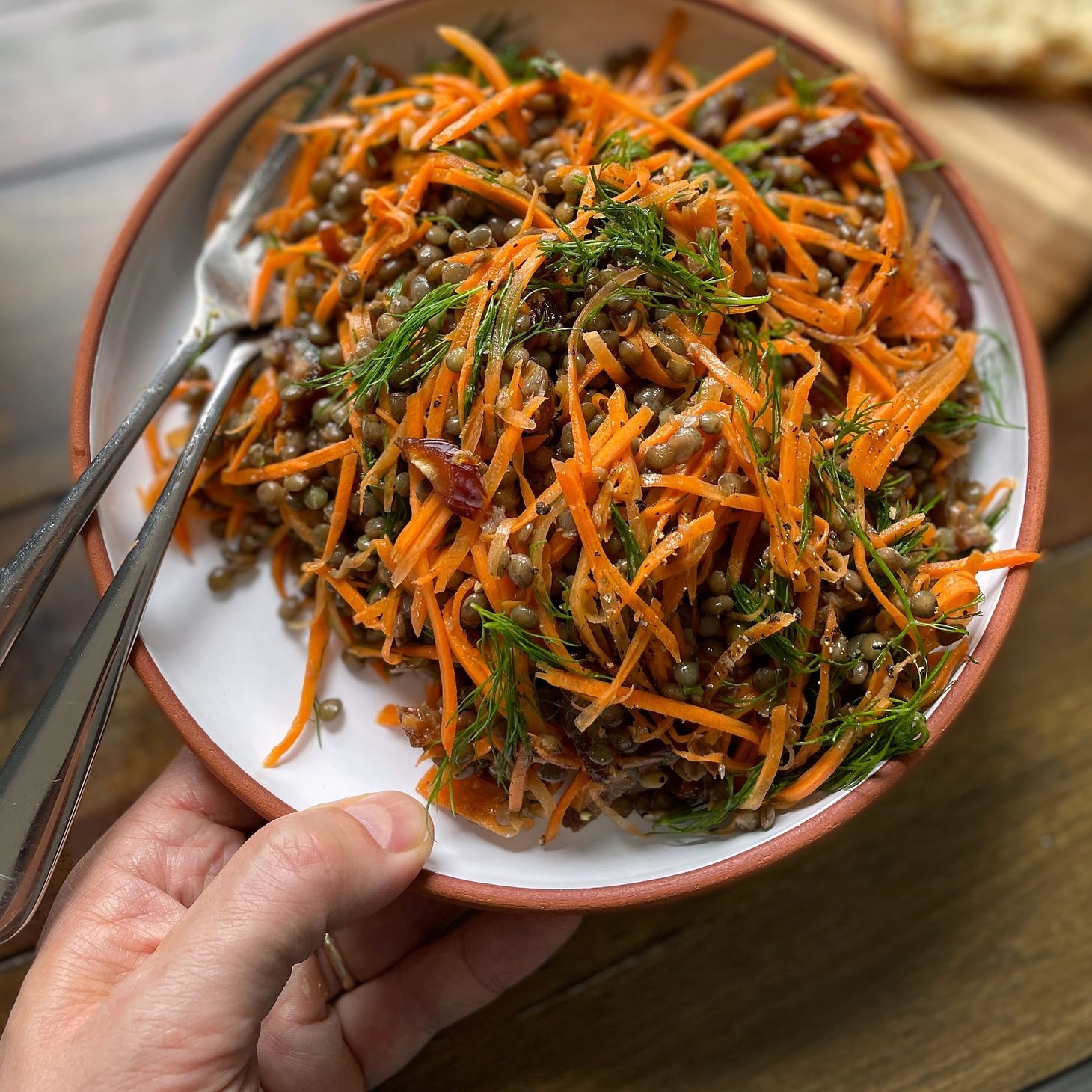 Recipe: Lentils, Carrots + Dates With Dill