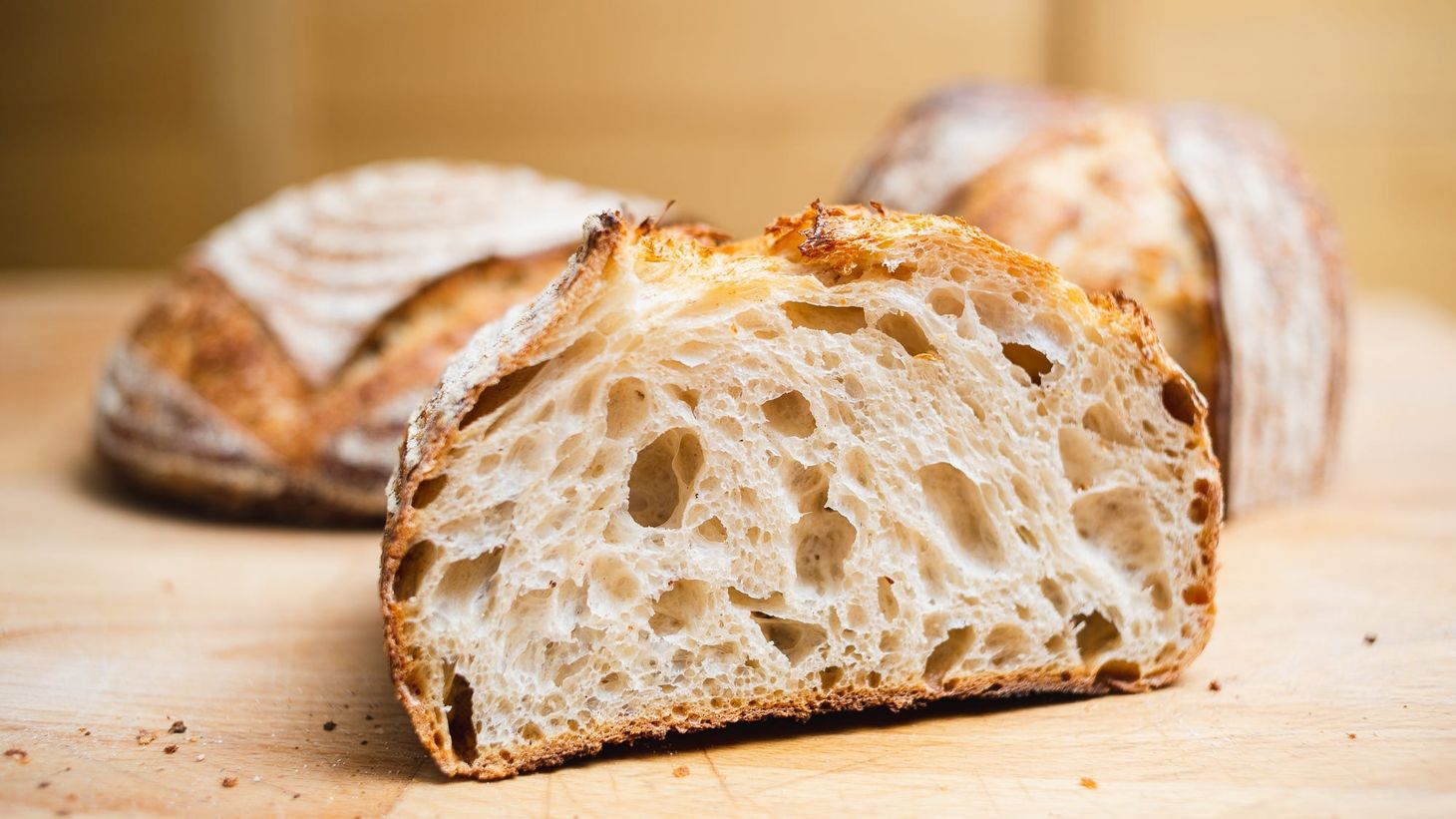 Recipe Template: No-Knead Pain au Levain, 5% Rye