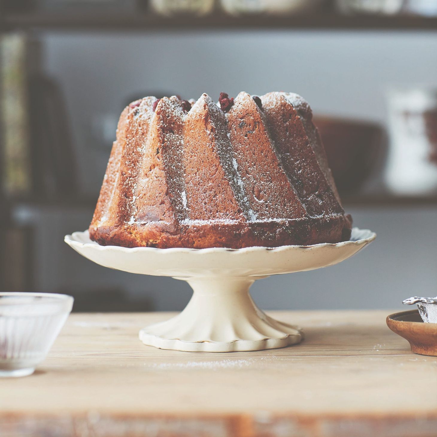 Recipe: Orange Gugelhupf with Cranberries