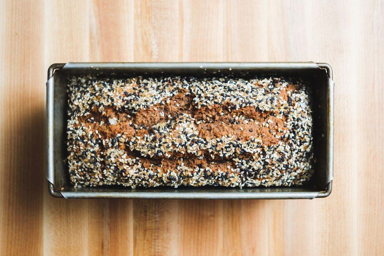 Sesame-Tahini Banana Bread