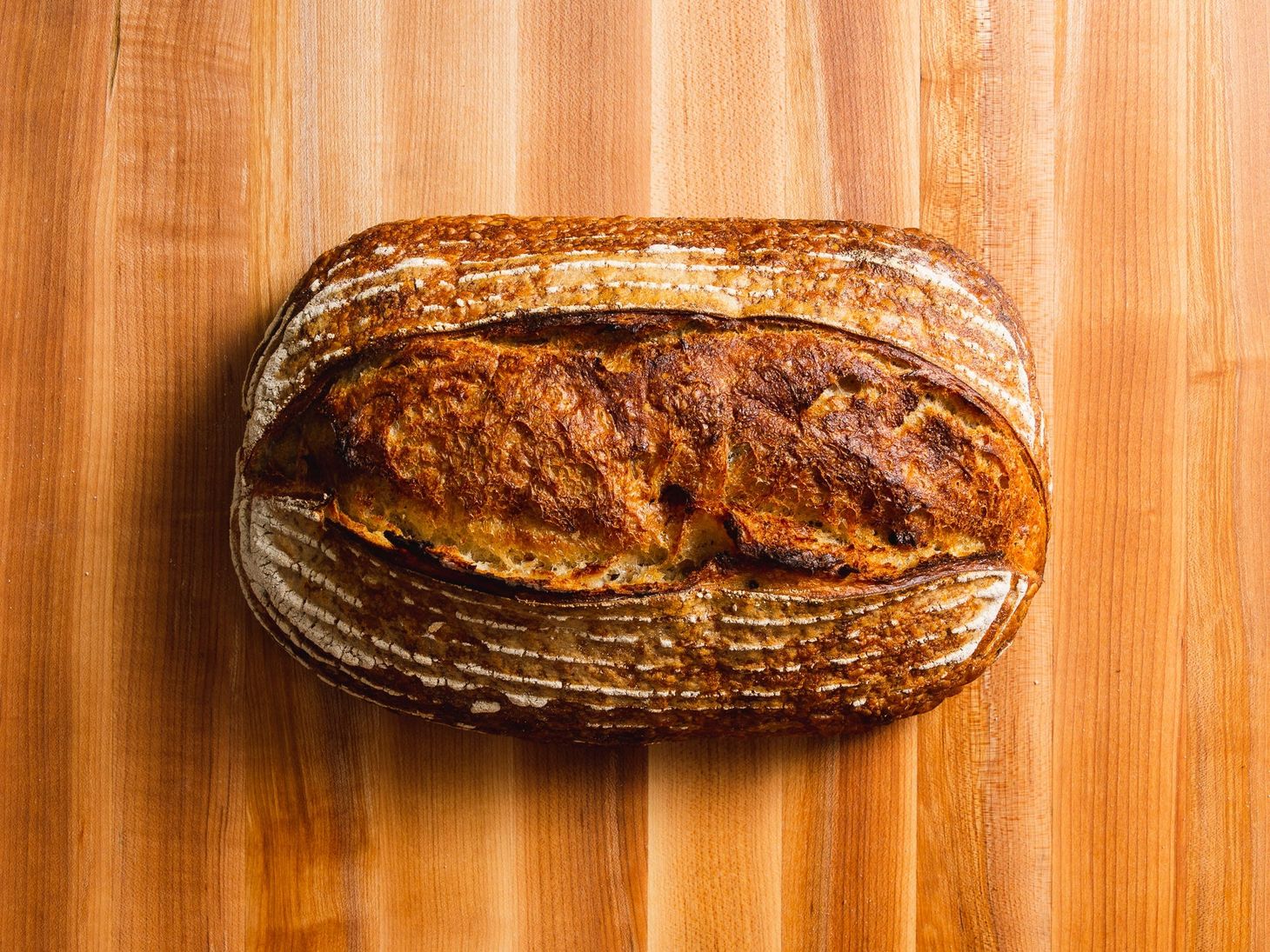 Recipe: No-Knead Pain au Levain, 4% Rye, 7% Potato Flakes