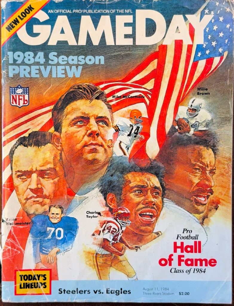 The Art of the Football Game Program