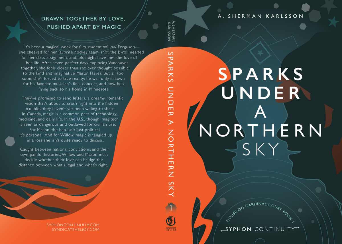 Book cover for Sparks Under a Northern Sky