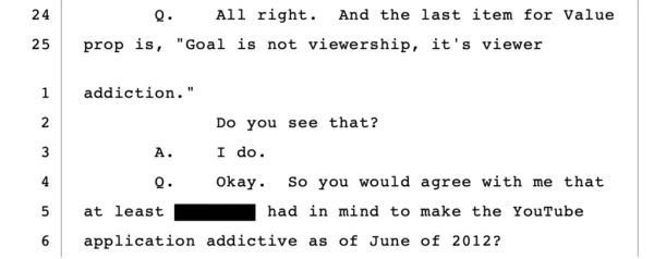 YouTube: Goal is not viewership. It's viewer addiction.