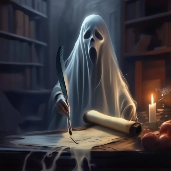 Ghost-Scribe: Kenning as Ontological Horror