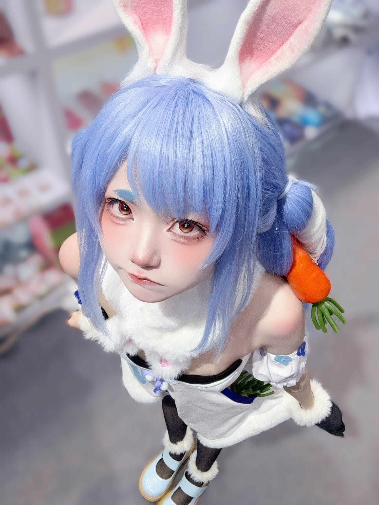 kuren_chan 目 メイク なぜ大きい 中国 ホロライブ コスプレイヤー