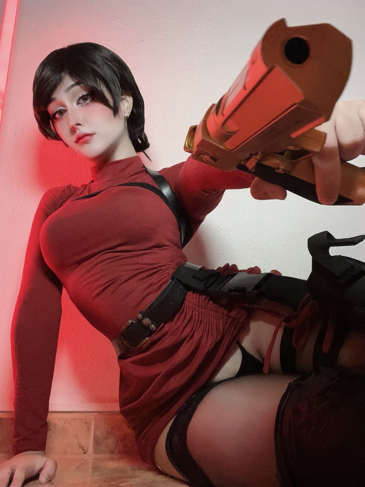 Nyukix cosplay - Ada Wong - Hips Fetish