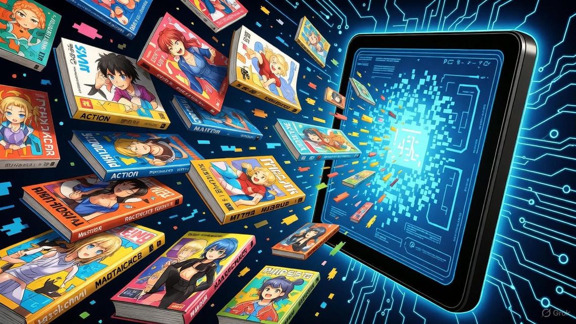 The New Players in the Manga Market