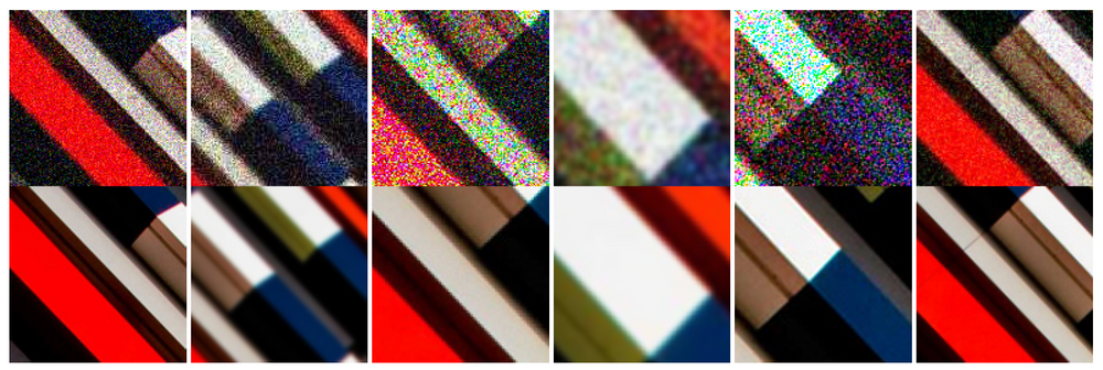 Example clean/noisy pipelines.