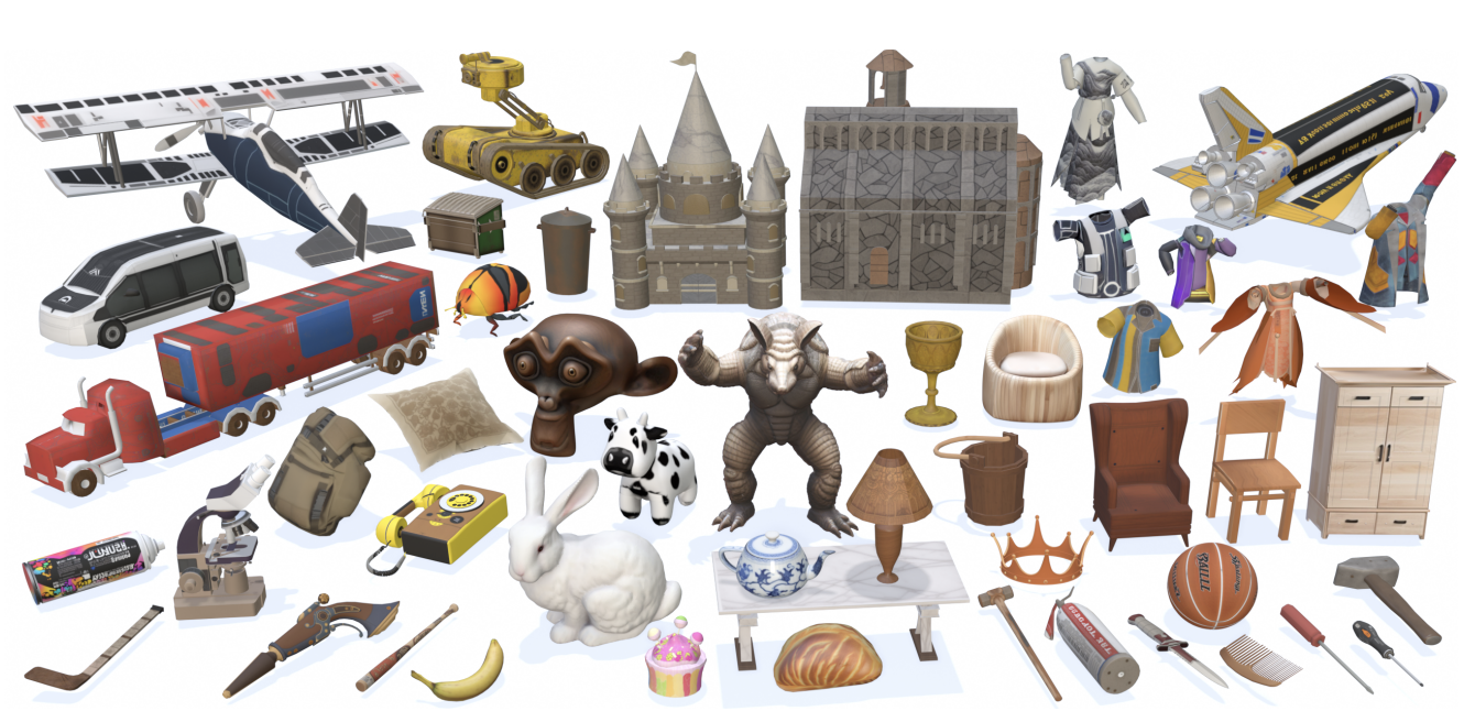 Example Paint3D generations