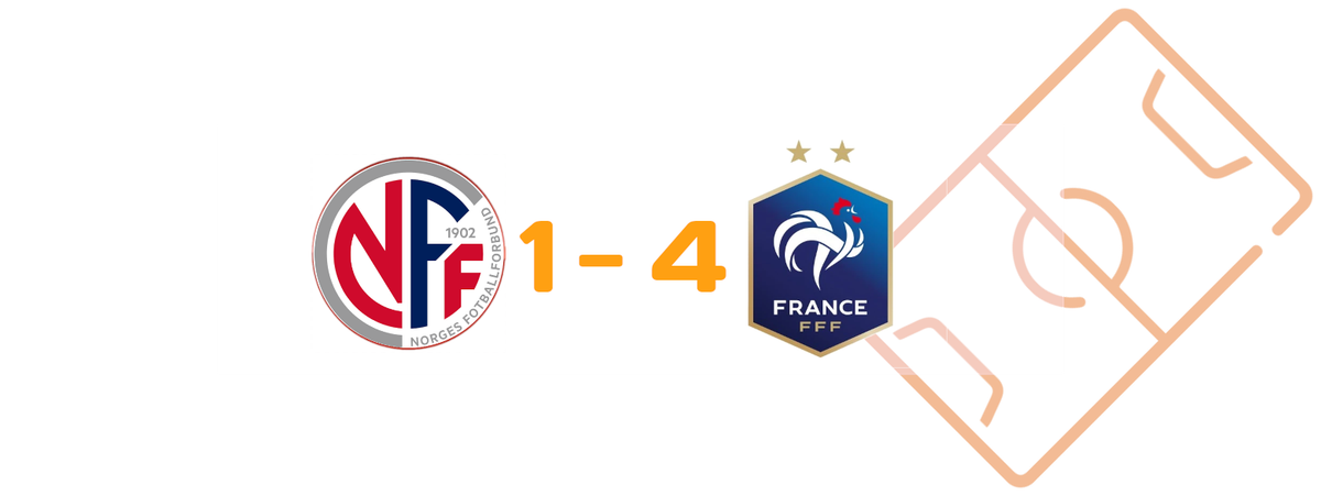 Votre résumé de Norvège-France