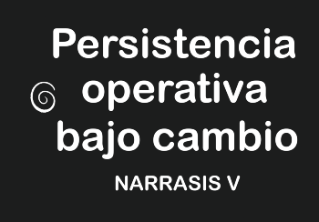 Persistencia operativa bajo cambio