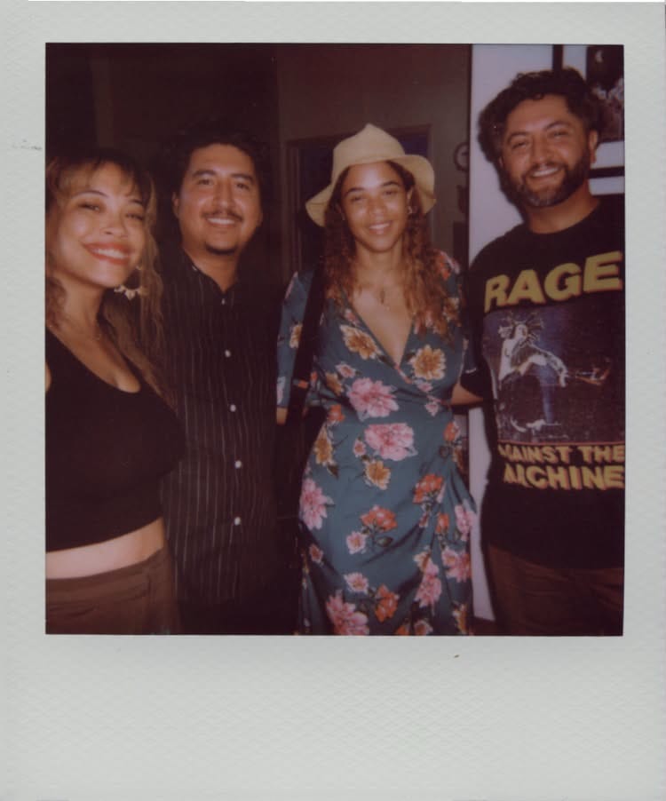 Di, Ben, Cerise, and Abe at Memories of El Monte/People's Cafe LA. August 23, 2026.