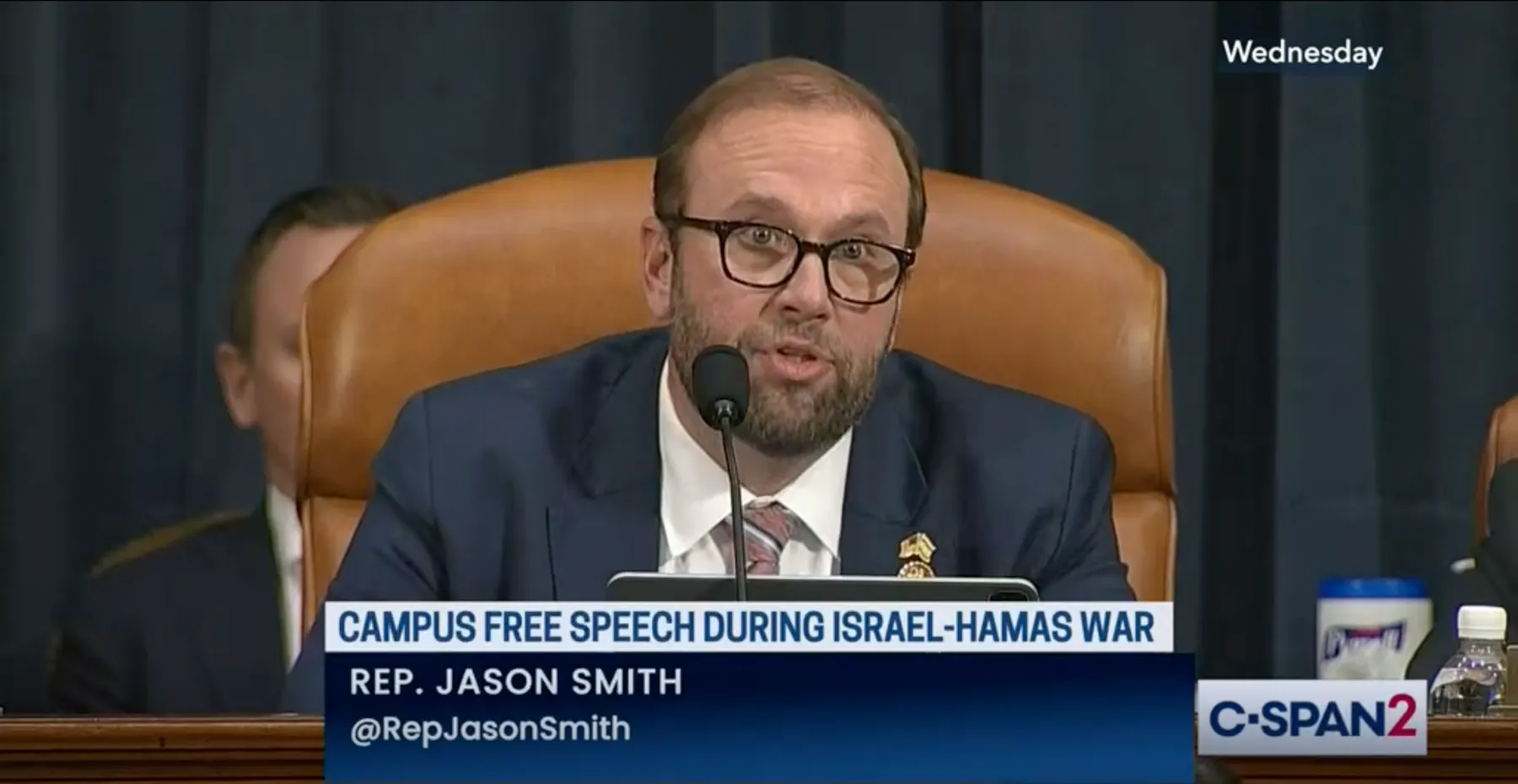 Representative Jason Smith leading the Ways and Means Committee. November 15, 2023. Credit: C-SPAN