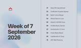 An image banner for Africa Investor Review titled "Week of 7 September 2026," featuring a numbered list of ten headlines.