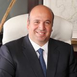 Portrait of Qalaa Holdings, Founder and Chairman Ahmed Heikal