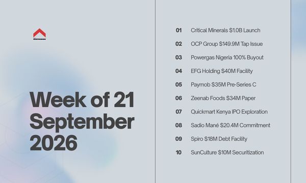 Review of Week of 21 September 2026