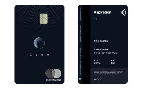 Aspiration Zero Credit Card
