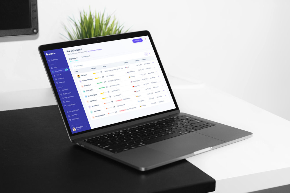 Remote.com - Modern HR and Payroll Software for Creators 